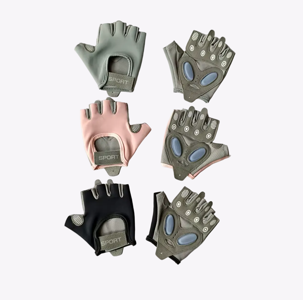 Durable Anti Slip Weight Lifting Gym Gloves