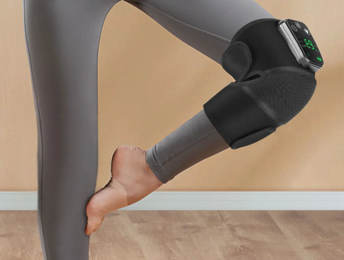 Therapeutic Heated Vibration Knee and Shoulder Support Wrap