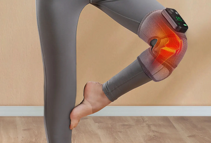 Therapeutic Heated Vibration Knee and Shoulder Support Wrap
