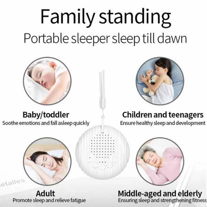 Soothing Baby White Noise Sleep Machine Portable