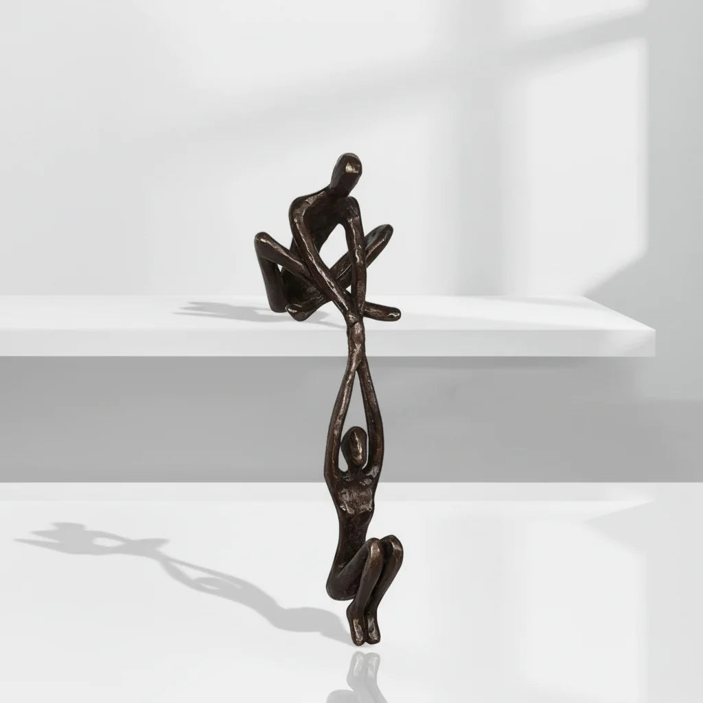 Lovely Figurine Resin Lovers Wall Decoration