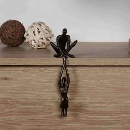 Lovely Figurine Resin Lovers Wall Decoration - Lusomart
