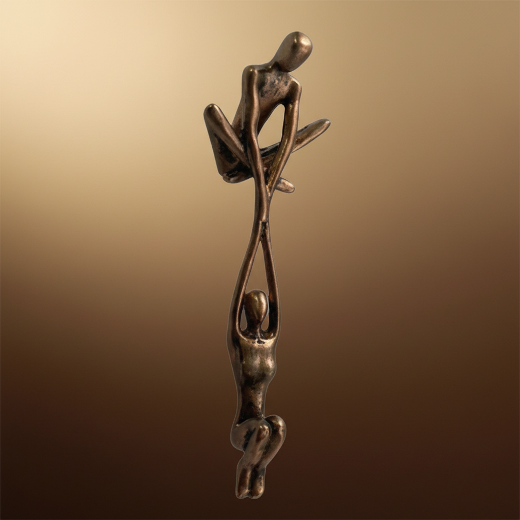 Lovely Figurine Resin Lovers Wall Decoration