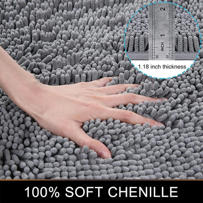 GripStep Soft Anti-Slip Bathroom Mat For Extra Safety