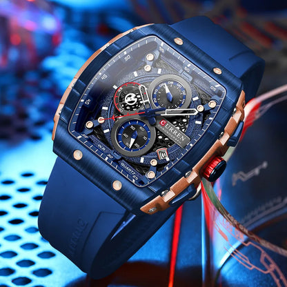 Stylish Quartz Chronograph Men's Watch