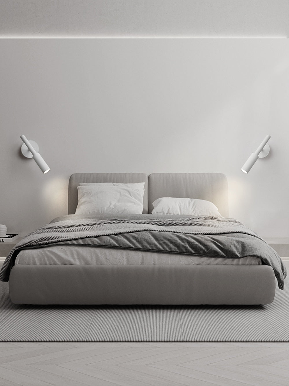 Flexible Black Adjustable Wall Reading Lamp