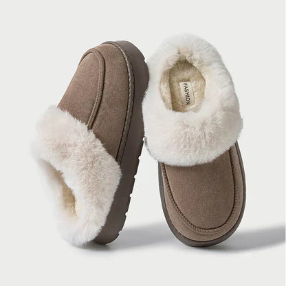 Warm Men's Fleece Slippers Non Slip Comfortable