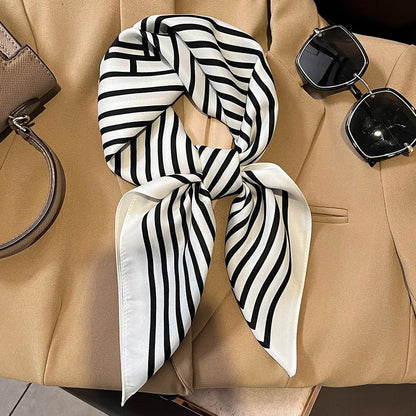 Soft Plaid Neck Scarf in 2 Versatile Colors