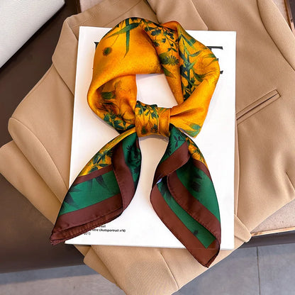 Soft Plaid Neck Scarf in 2 Versatile Colors