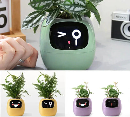Intelligent Self Watering Planter With AI Technology - Lusomart