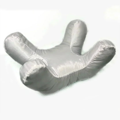 Soft Plush Face Pillow with Smooth Satin Cover