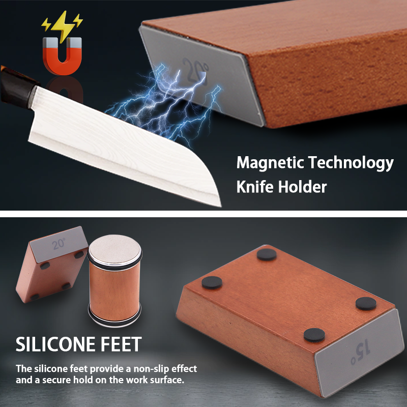 Easy Use Magnetic Diamond Knife Sharpener