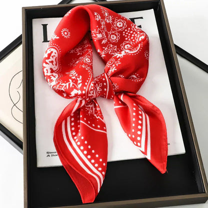 Soft Plaid Neck Scarf in 2 Versatile Colors