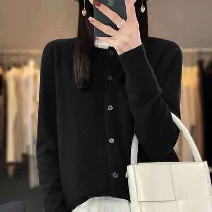 Soft Merino Wool Women's Crew Sweater