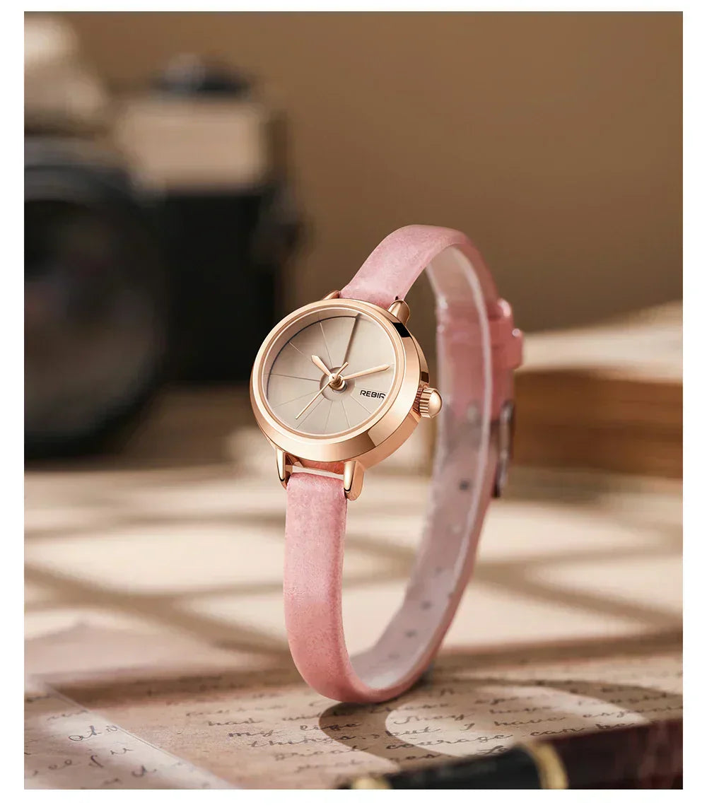Classic Small Leather Watch for Ladies
