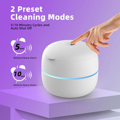 Powerful UV Sanitizing Ultrasonic Cleaning Device