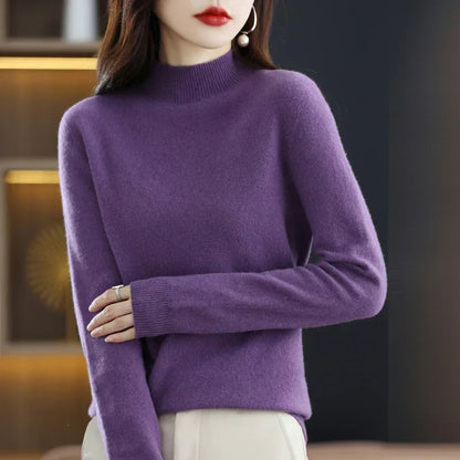 Soft Wool Sweater for Women Winter Warmth