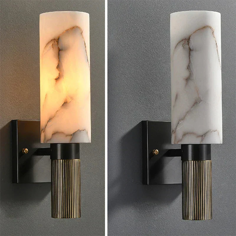 Elegant Stone Wall Light
