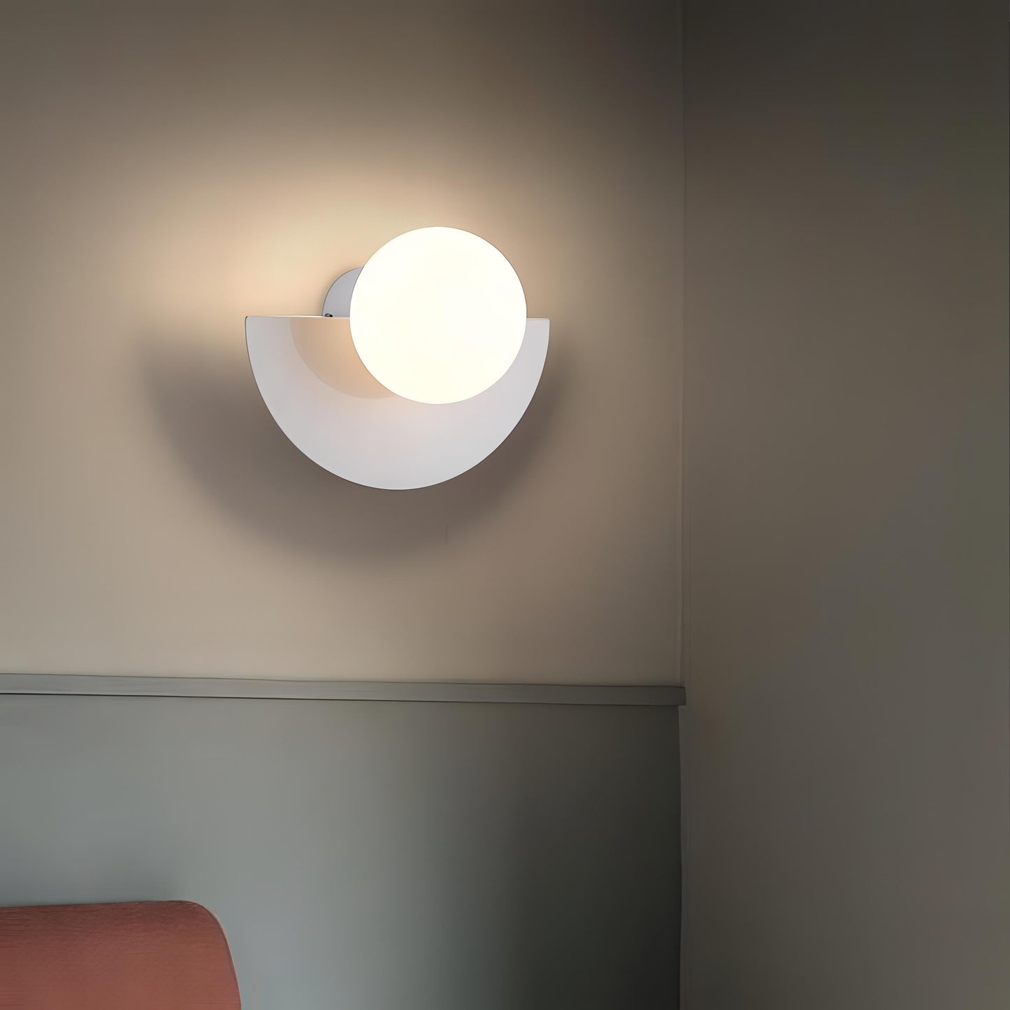 Modern Curve LED Wall Lamp For Living Room