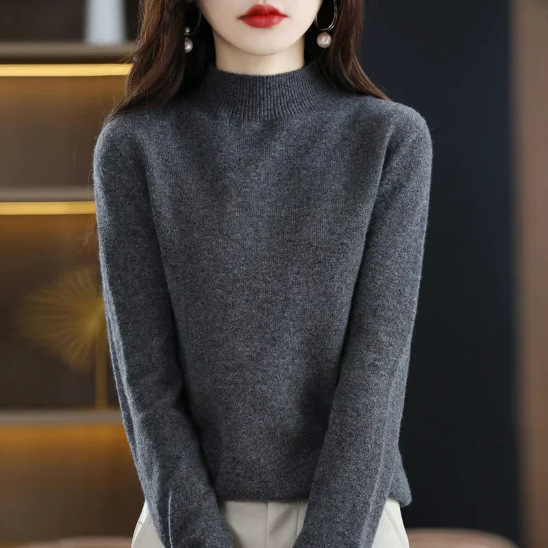 Soft Wool Sweater for Women Winter Warmth