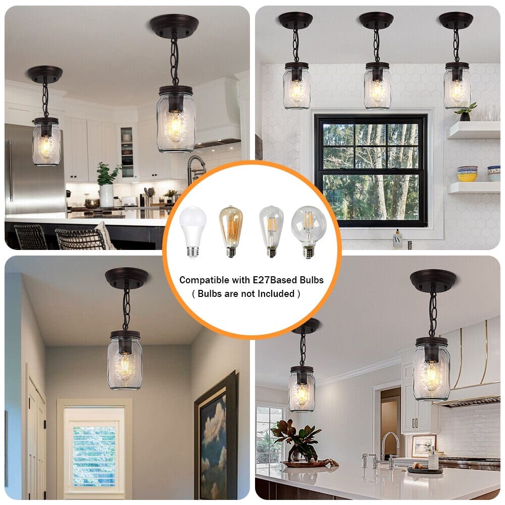 Industrial Chic Hanging Lights