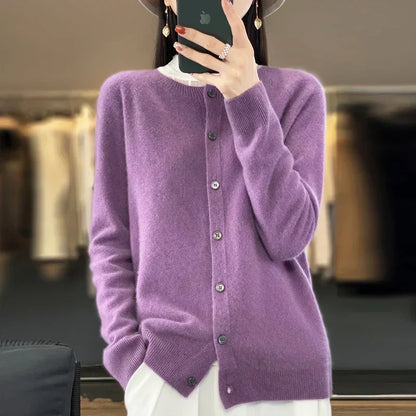 Soft Wool Open Front Cardigan For All Seasons