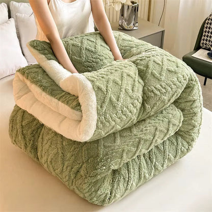 Cozy Plush Weighted Blanket Super Soft for Cold Nights