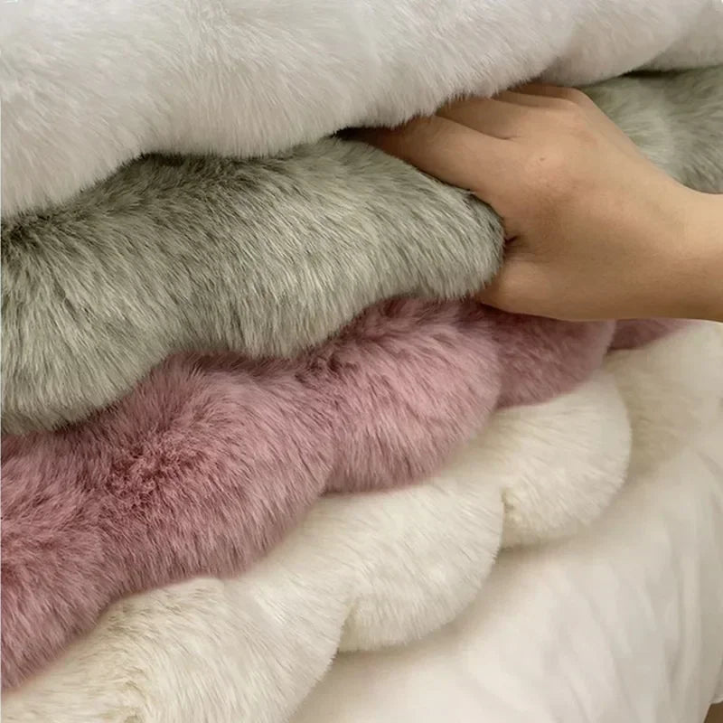 Soft Circular Rug in Scandinavian Design