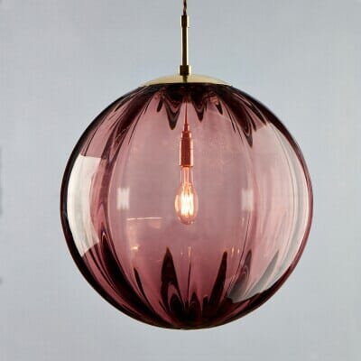 Elegant Clear Hanging Light Fixture