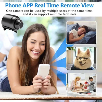 Compact WiFi HD Indoor Smart Home Security Camera