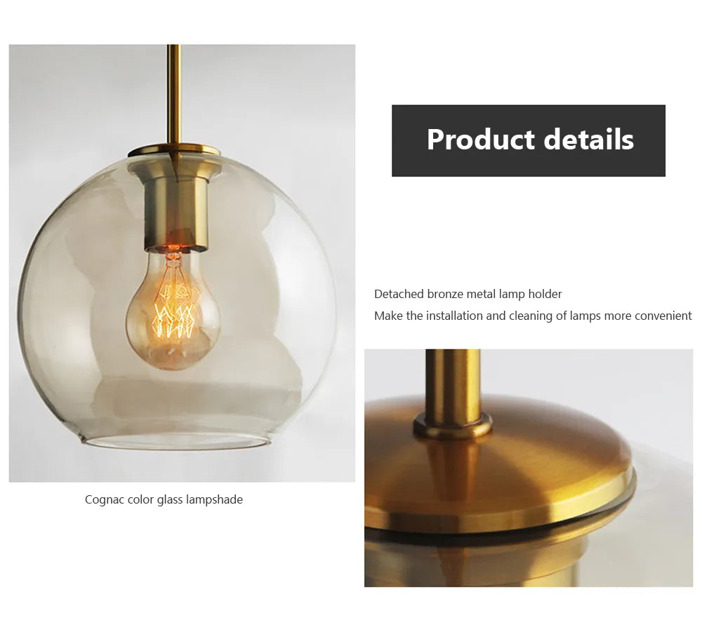 Sleek Metal LED Pendant Lamp