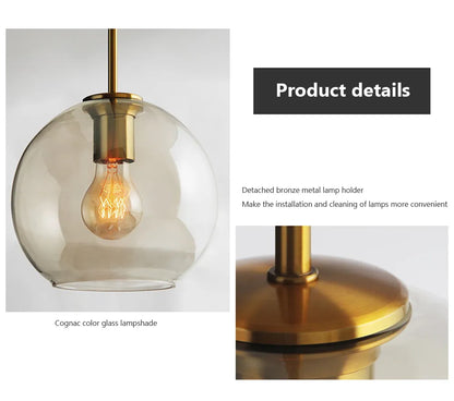 Sleek Metal LED Pendant Lamp