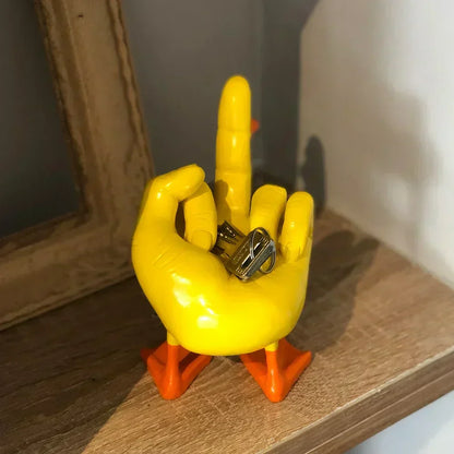 Fun Quacking Duck Figurine