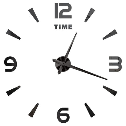 Luxury Golden Acrylic Wall Clock