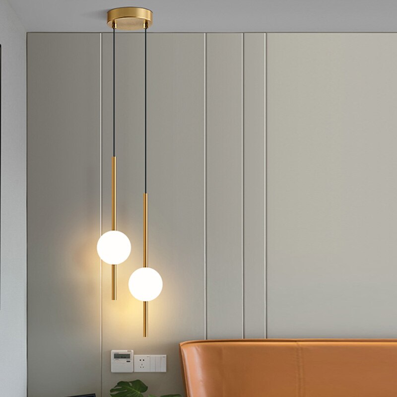 Stylish Glass Globe Pendant Lighting For Home Decor