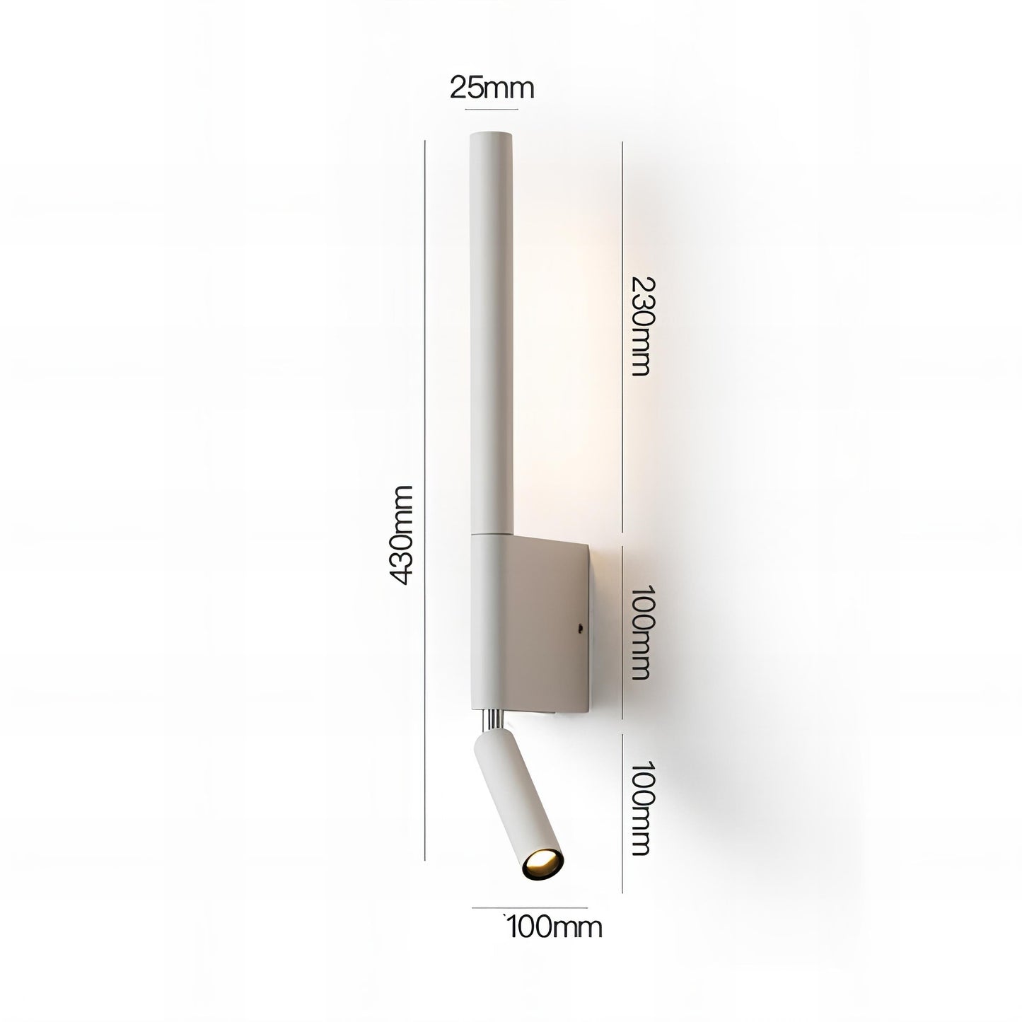 Flexible Swivel Wall Mount Lamp