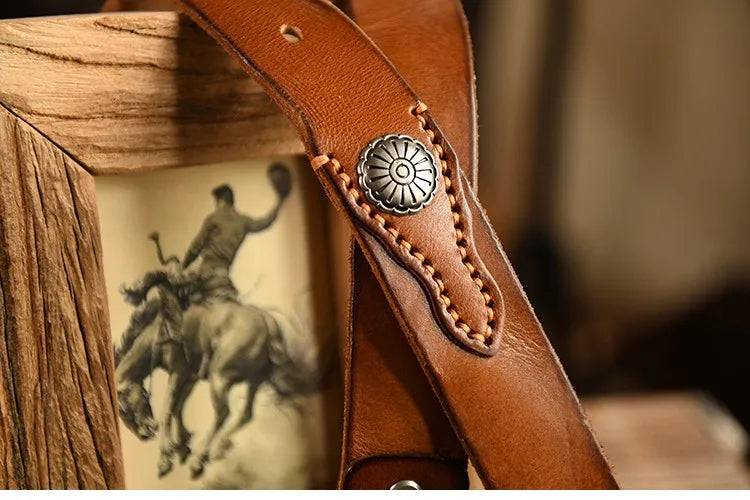 Leather Traditional Cowboy Belt