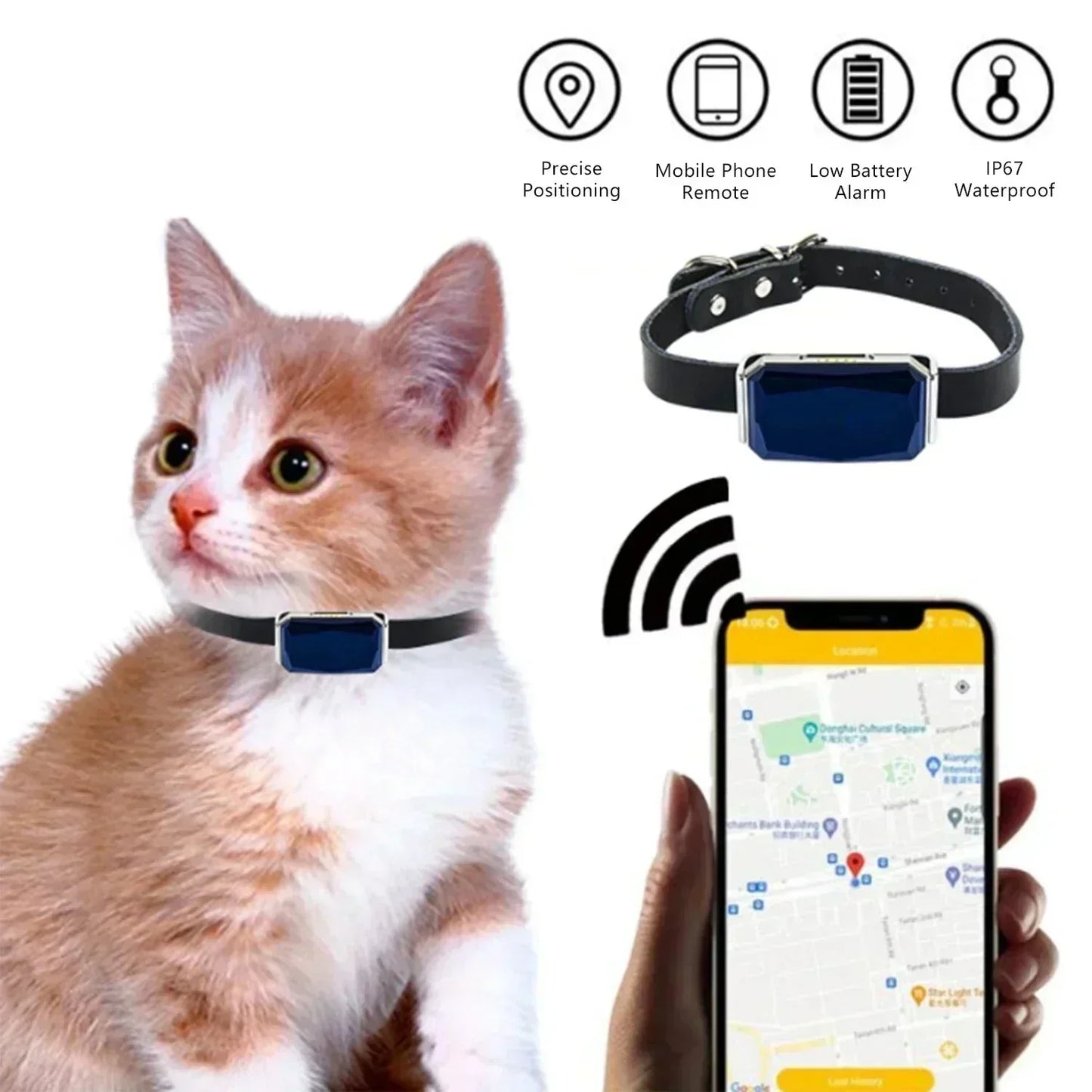 Compact GPS Device for Live Location Tracking