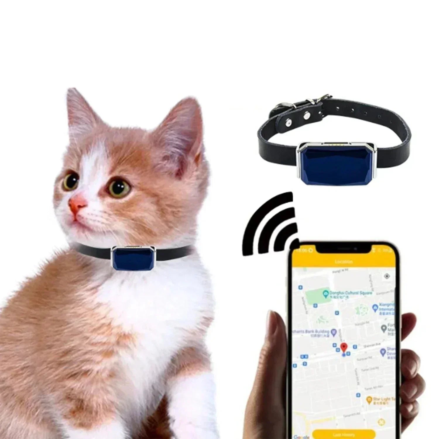 Compact GPS Device for Live Location Tracking - Lusomart