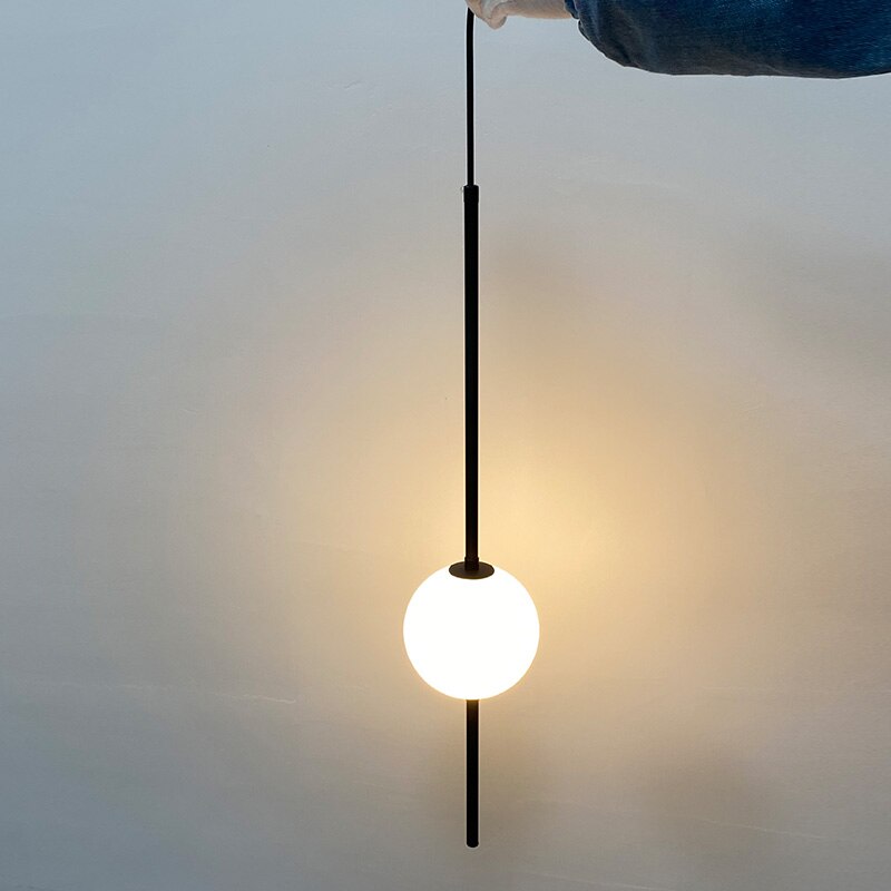Stylish Glass Globe Pendant Lighting For Home Decor