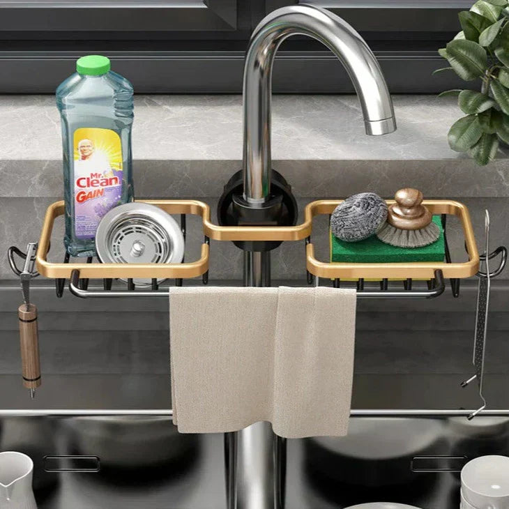 Stainless Steel Bathroom Shelf Organizer