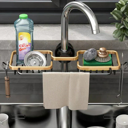 Stainless Steel Bathroom Shelf Organizer