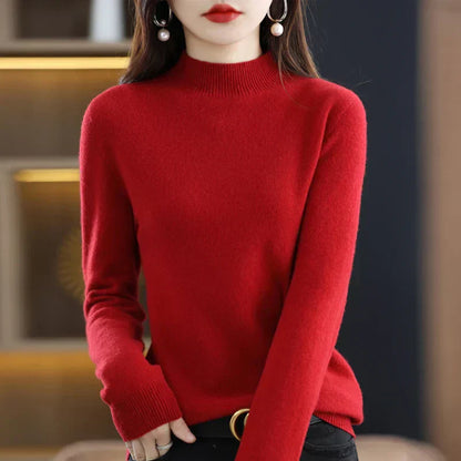 Soft Wool Sweater for Women Winter Warmth