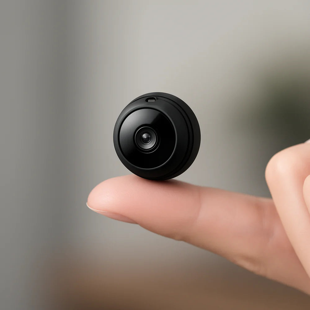 Compact WiFi Home Camera Night Vision Surveillance - Lusomart