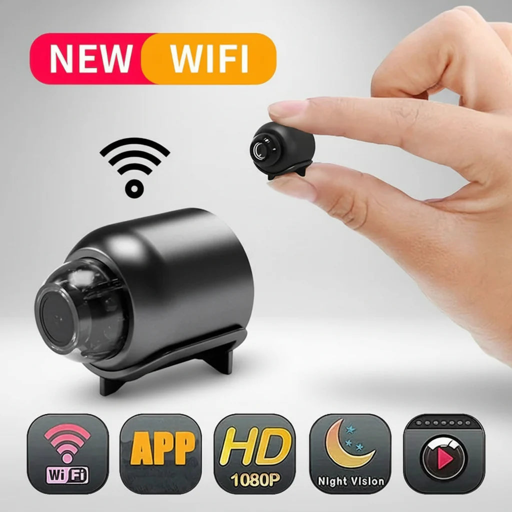 Compact WiFi HD Indoor Smart Home Security Camera