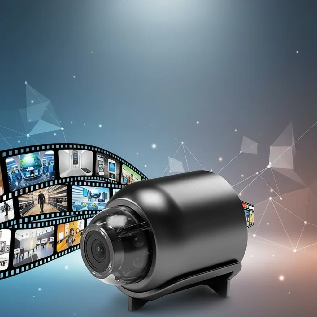 Compact WiFi HD Indoor Smart Home Security Camera