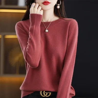 Premium Wool Sweater for Women Cold Weather