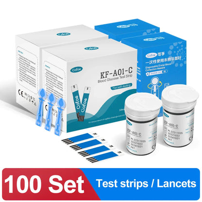 Accurate Home Blood Glucose Test Kit With Strips