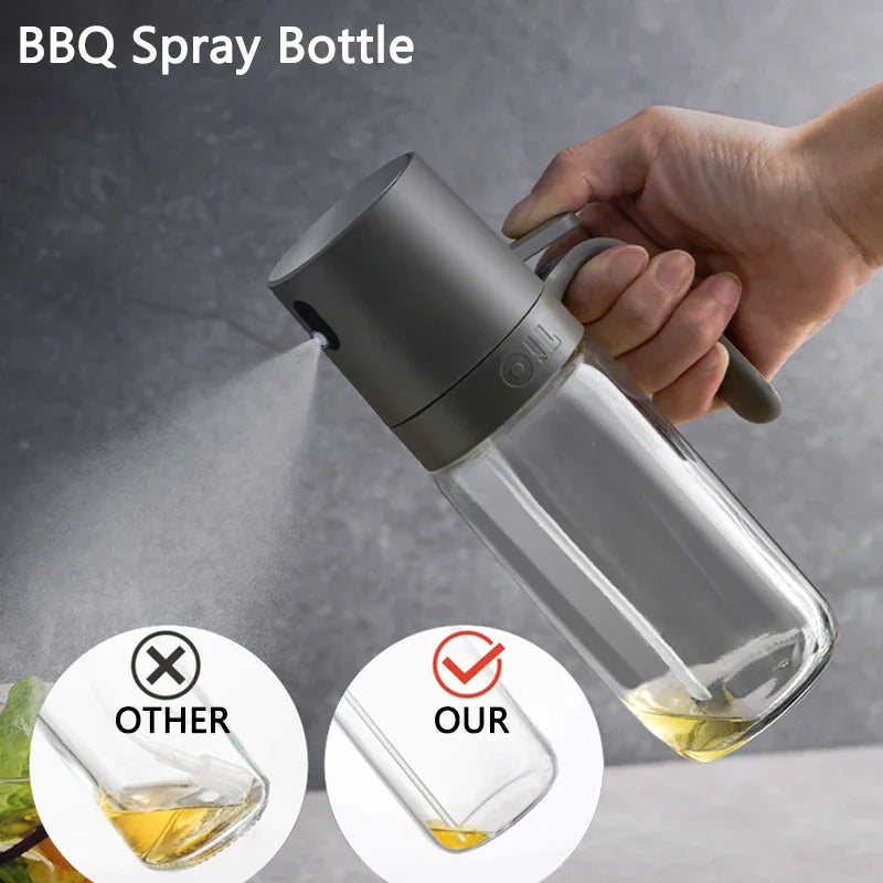 Premium Glass Oil Spray Bottle 250ml For Easy Cooking