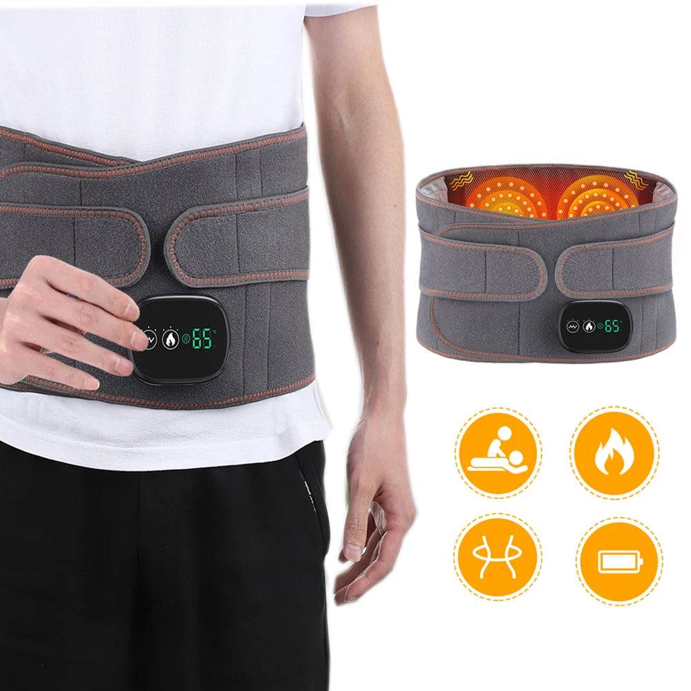 Therapeutic Heat Back Wrap with Massage Therapy